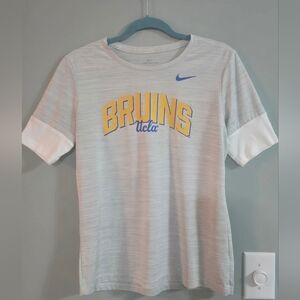 Nike UCLA Bruins T-Shirt in Gray with Yellow and Blue